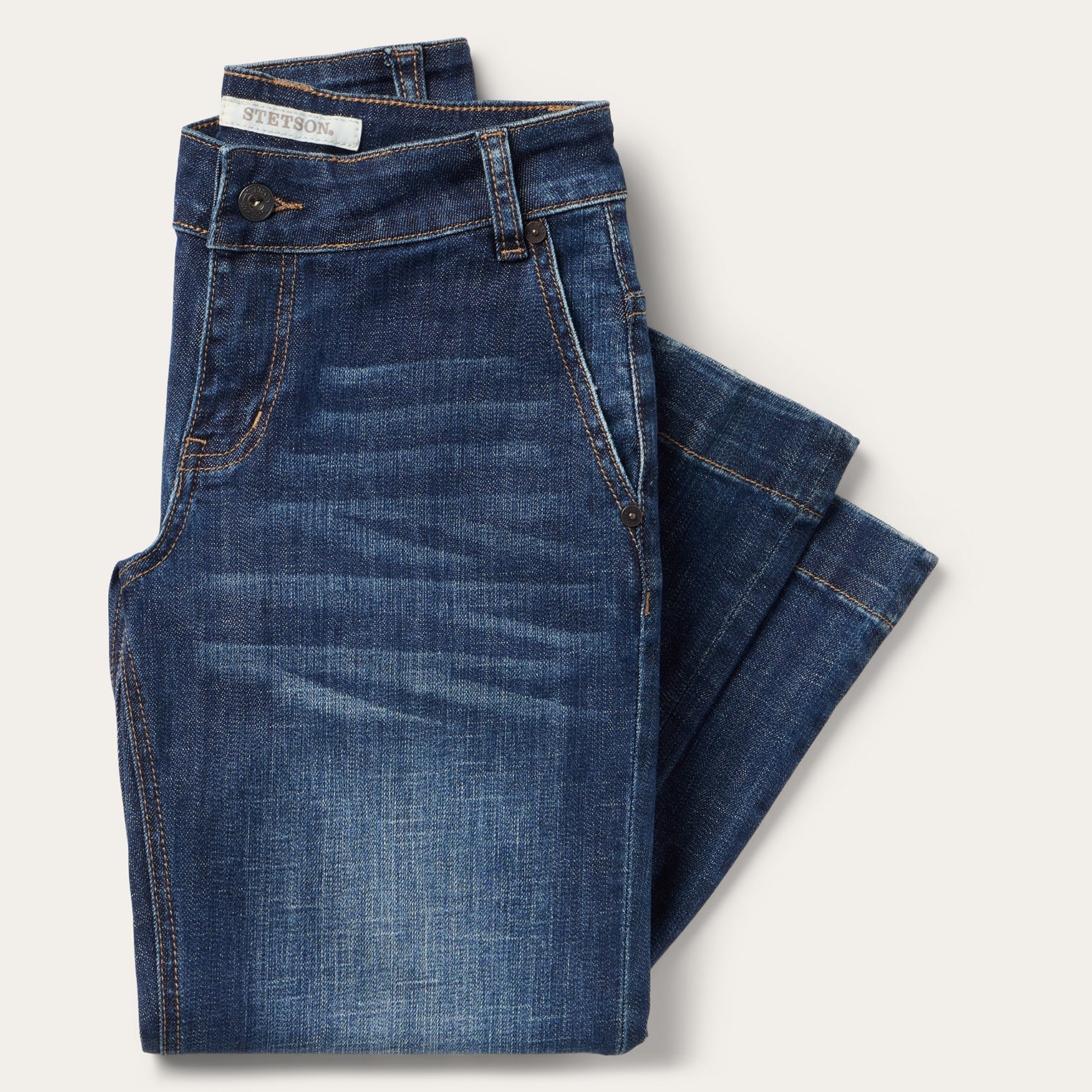 214 Trouser Fit Jeans Blue | Stetson Women