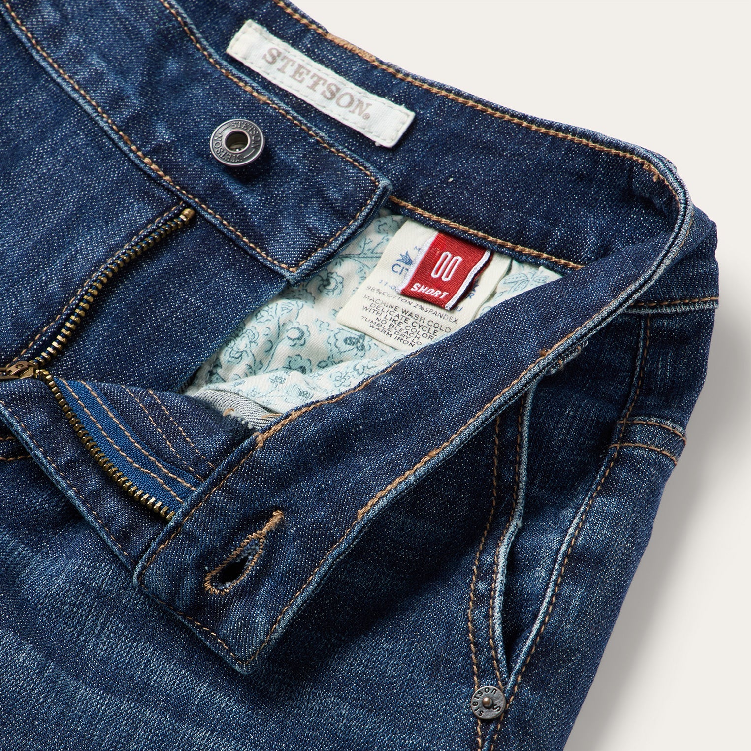 214 Trouser Fit Jeans Blue | Stetson Women