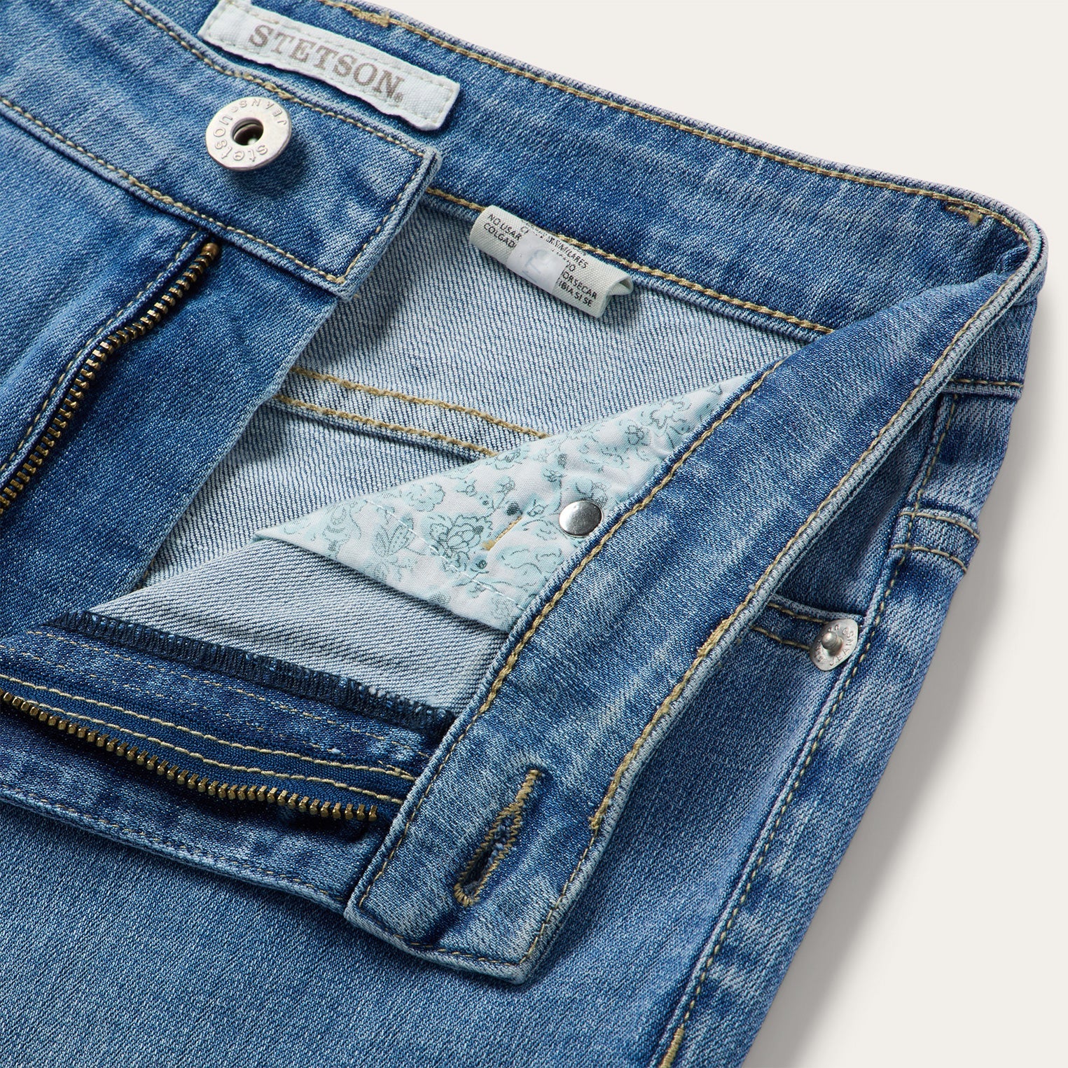 751 Wide Leg Fit Jeans Blue | Stetson Women