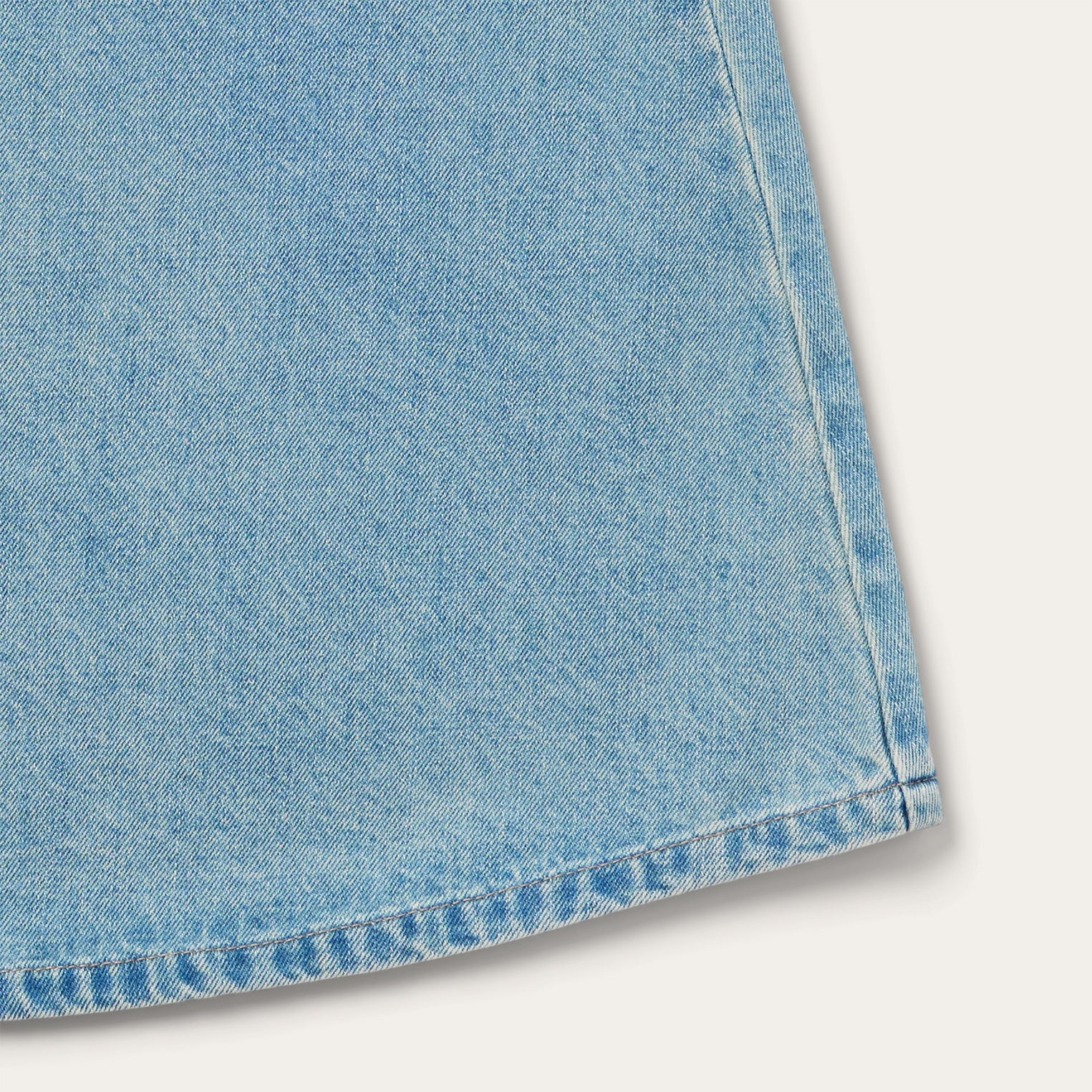 Light Wash Denim Skirt Blue | Stetson Women