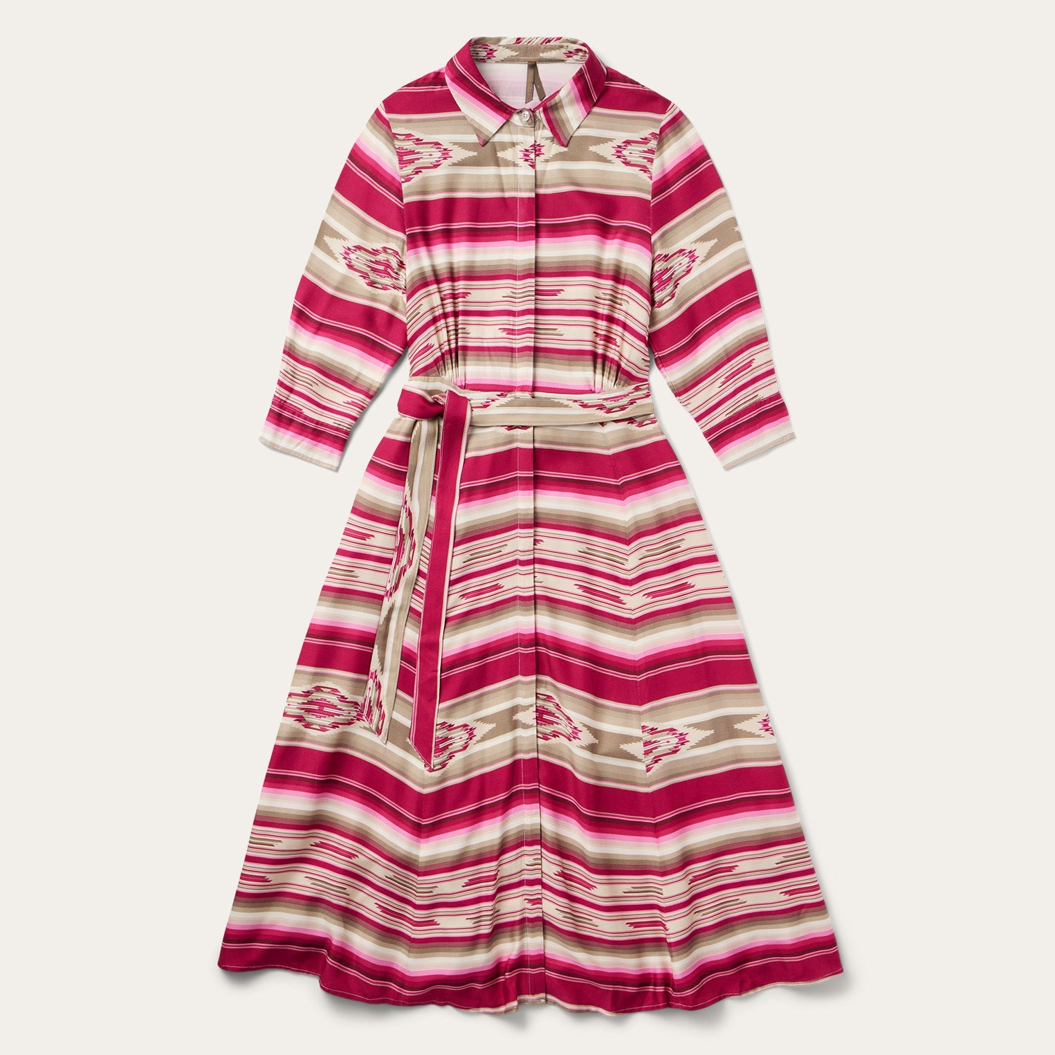 Scarlet Serape Midi Dress Red | Stetson Women