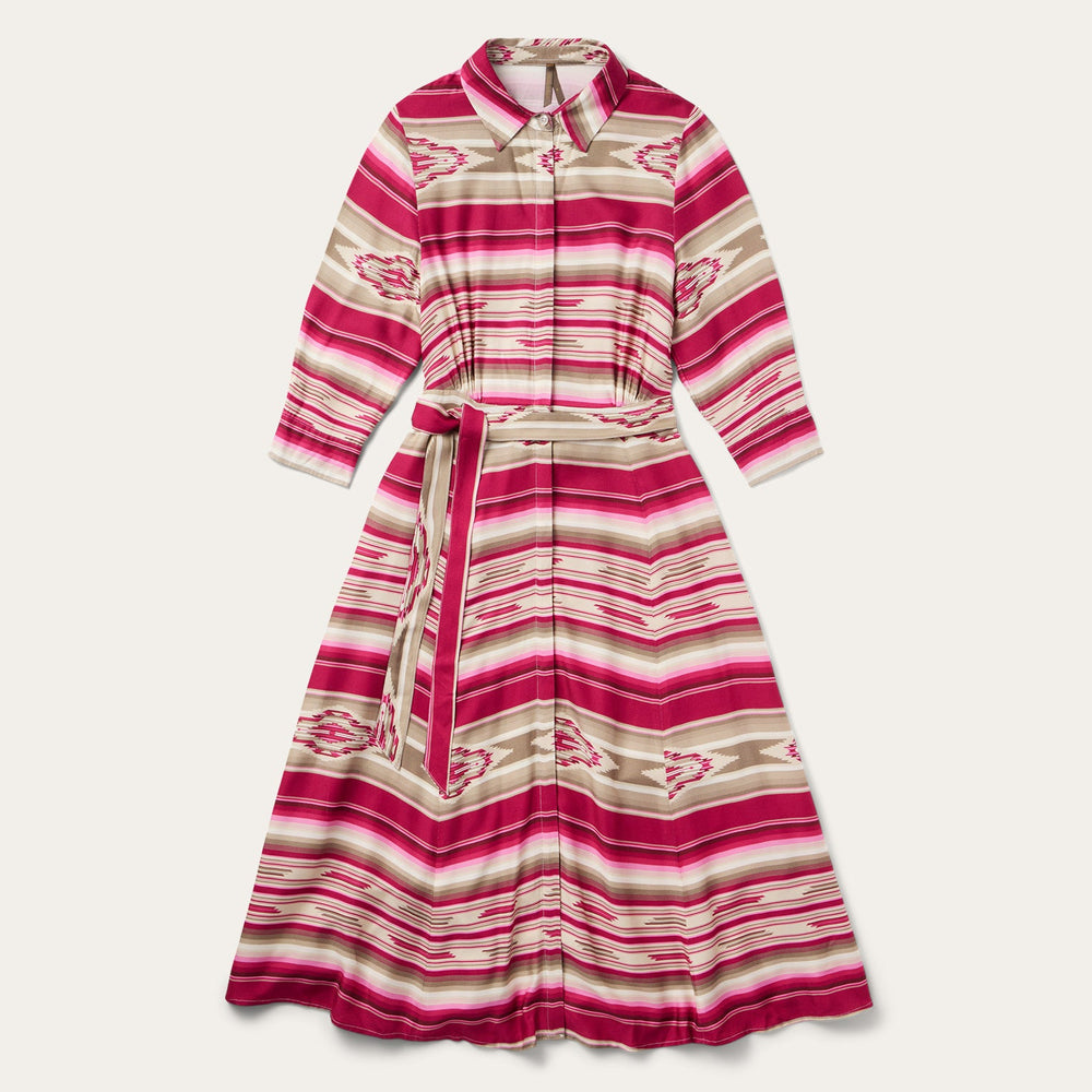 Scarlet Serape Midi Dress Red | Stetson Women