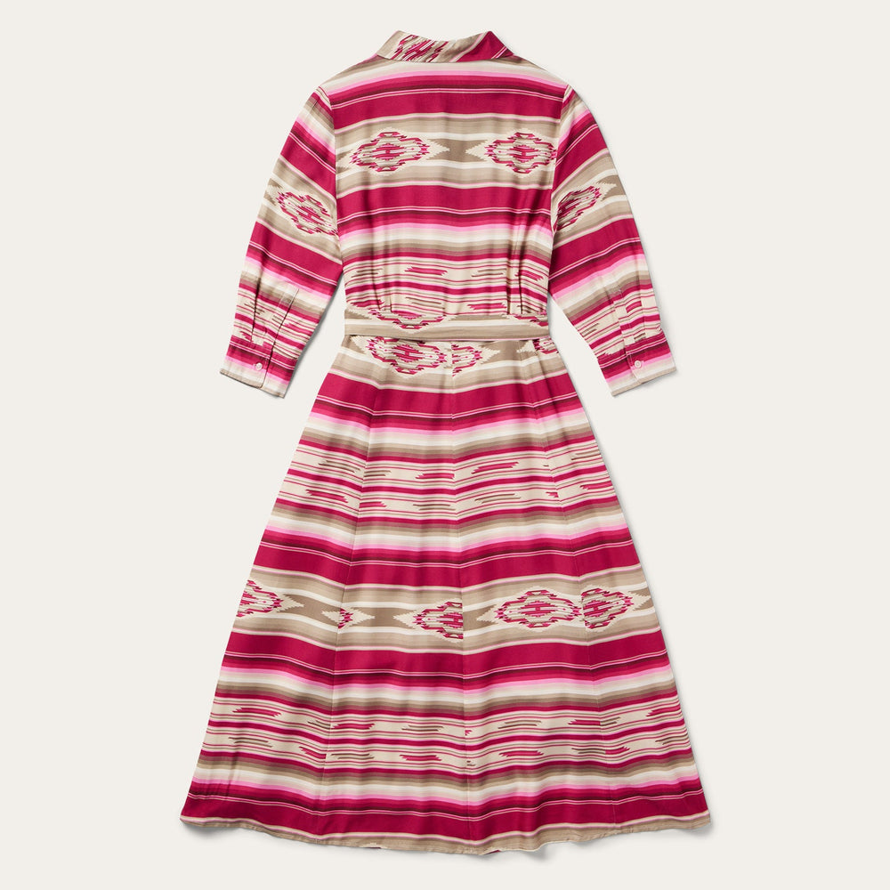 Scarlet Serape Midi Dress Red | Stetson Women