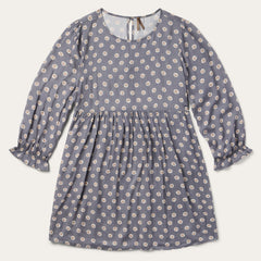 Horse Pennies Print Dress Grey | Stetson Women