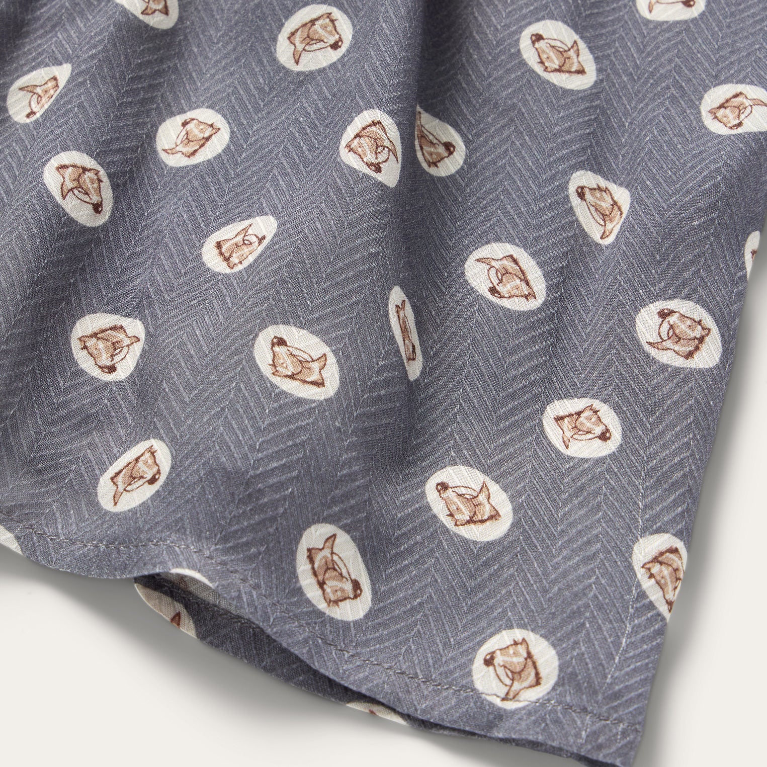 Horse Pennies Print Dress Grey | Stetson Women