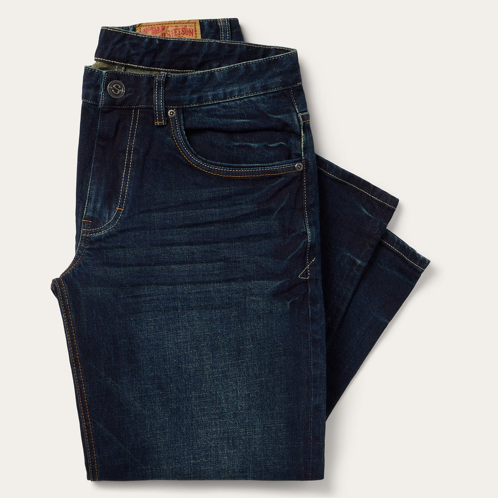 1313 Modern Fit Stretch Jeans Blue | Stetson Men