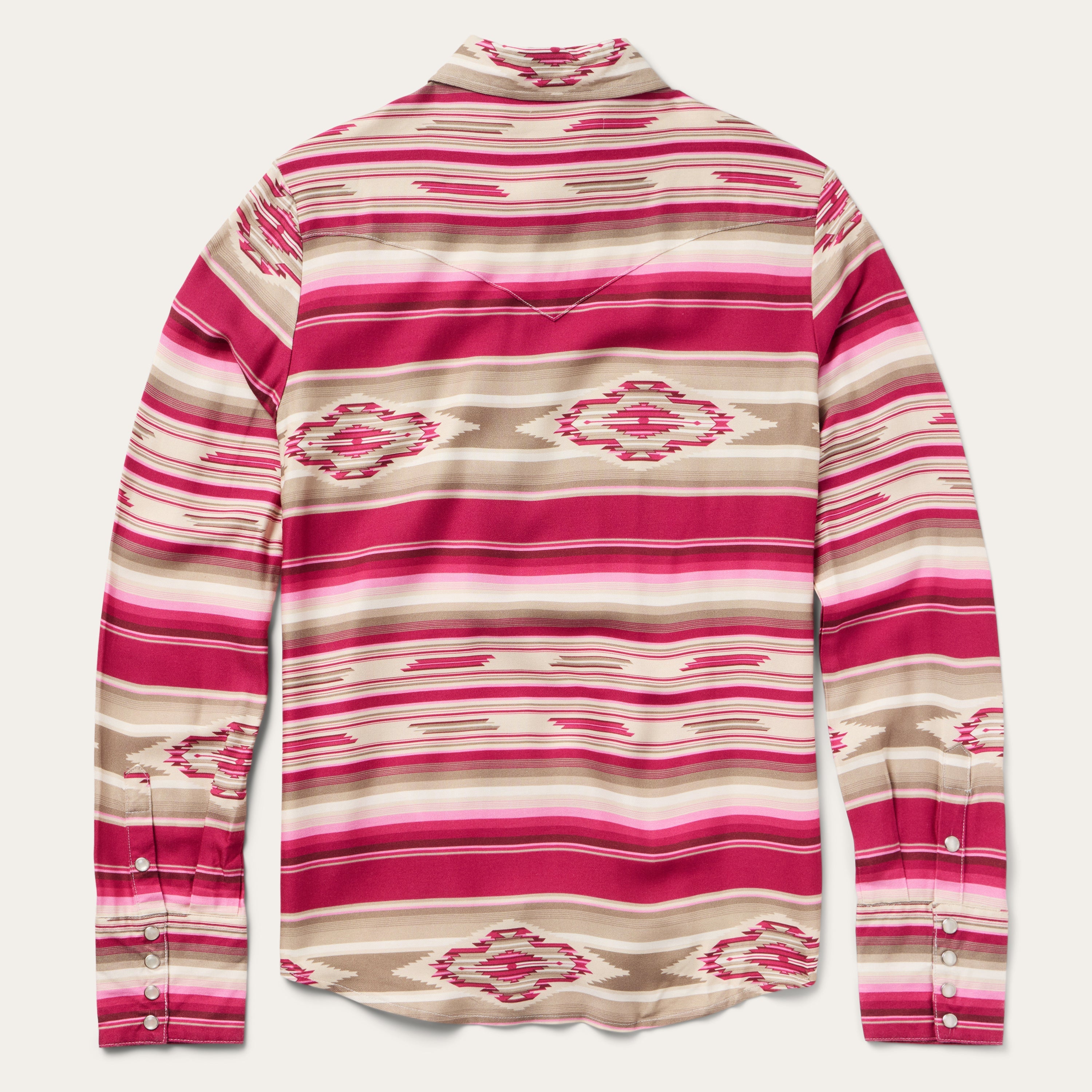 Scarlet Serape Western Shirt Red | Stetson Women