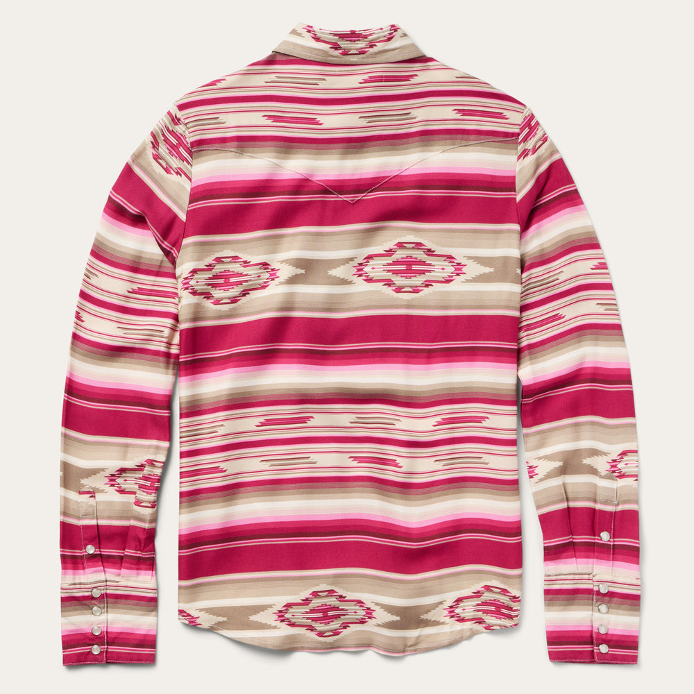 Scarlet Serape Western Shirt Red | Stetson Women