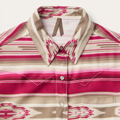 Scarlet Serape Western Shirt Red | Stetson Women