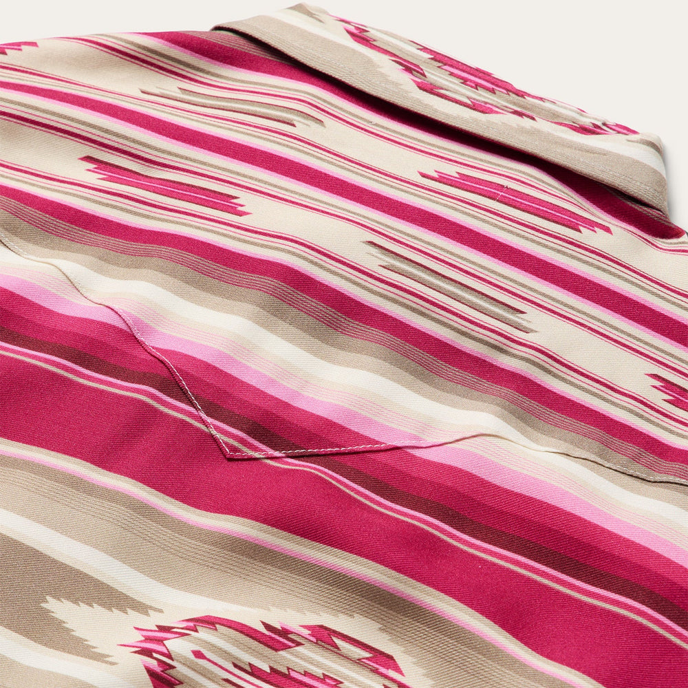 Scarlet Serape Western Shirt Red | Stetson Women