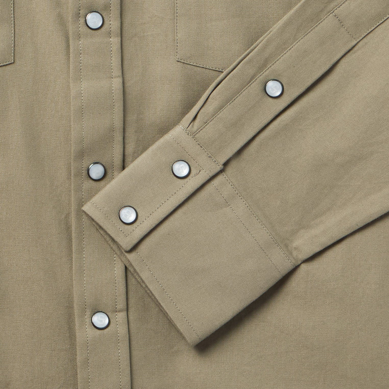 Olive Oxford Western Shirt Olive | Stetson Men