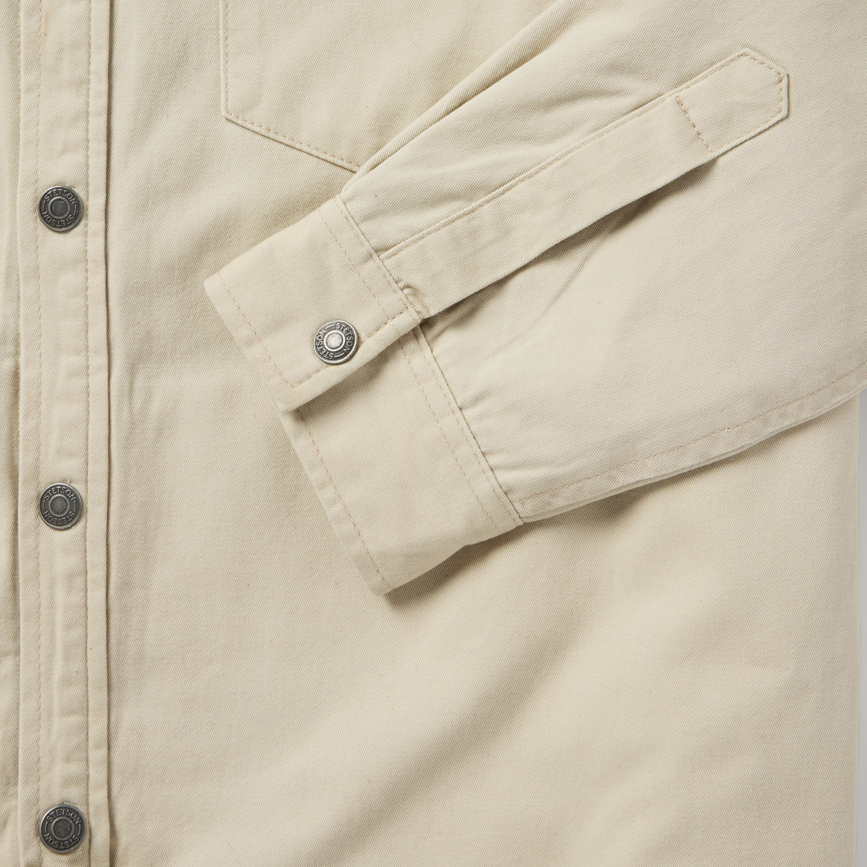 Corduroy Collar Shirt Jacket Tan | Stetson Men