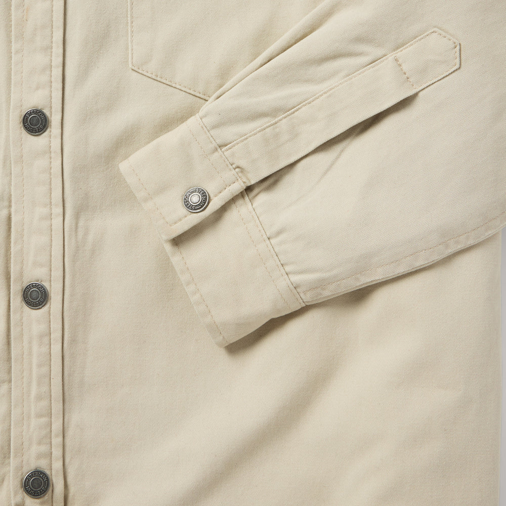 Corduroy Collar Shirt Jacket Tan | Stetson Men
