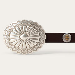 Southwestern Concho Belt Dark Brown | Stetson Women