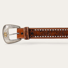 Women's Tooled Belt Natural | Stetson Women