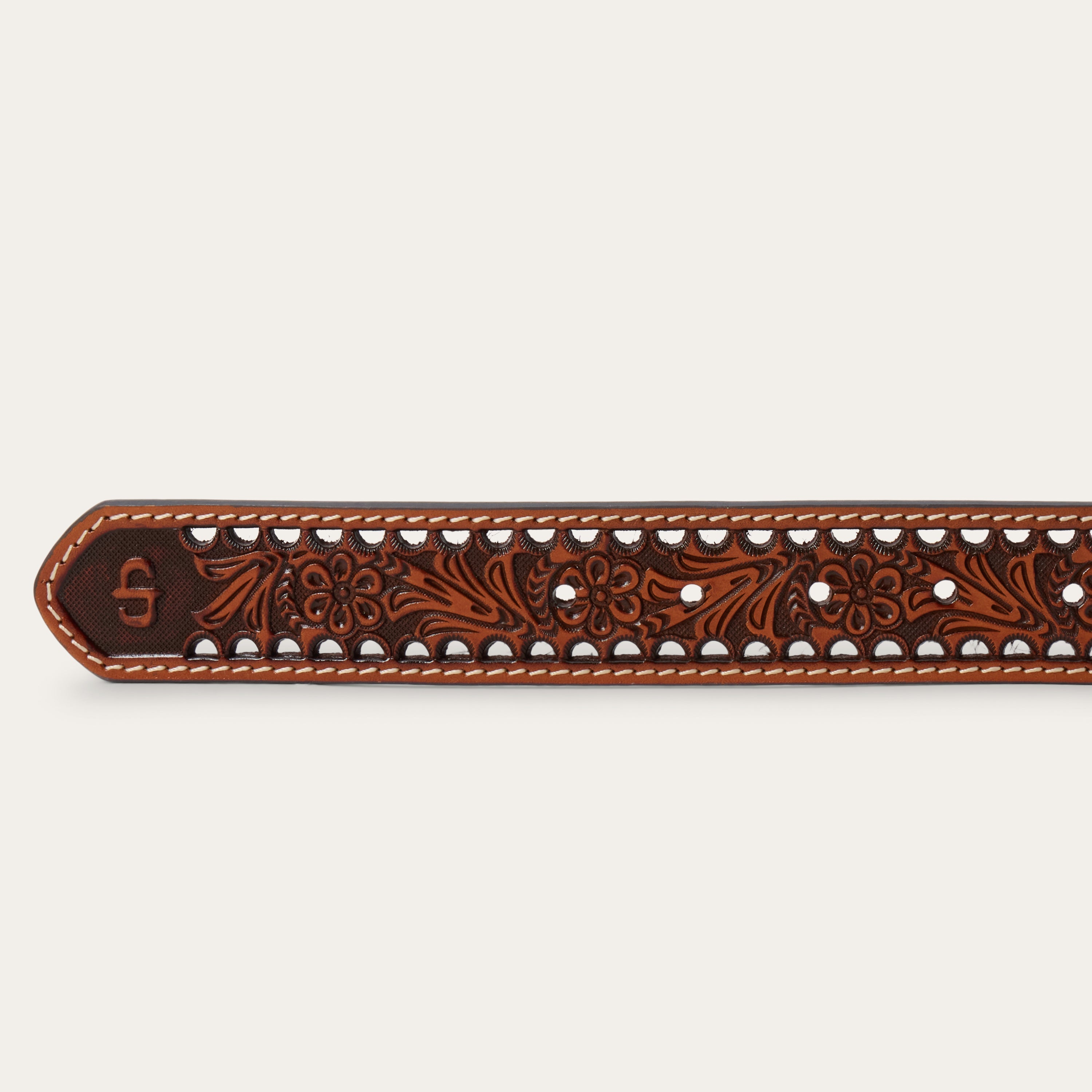 Women's Tooled Belt Natural | Stetson Women