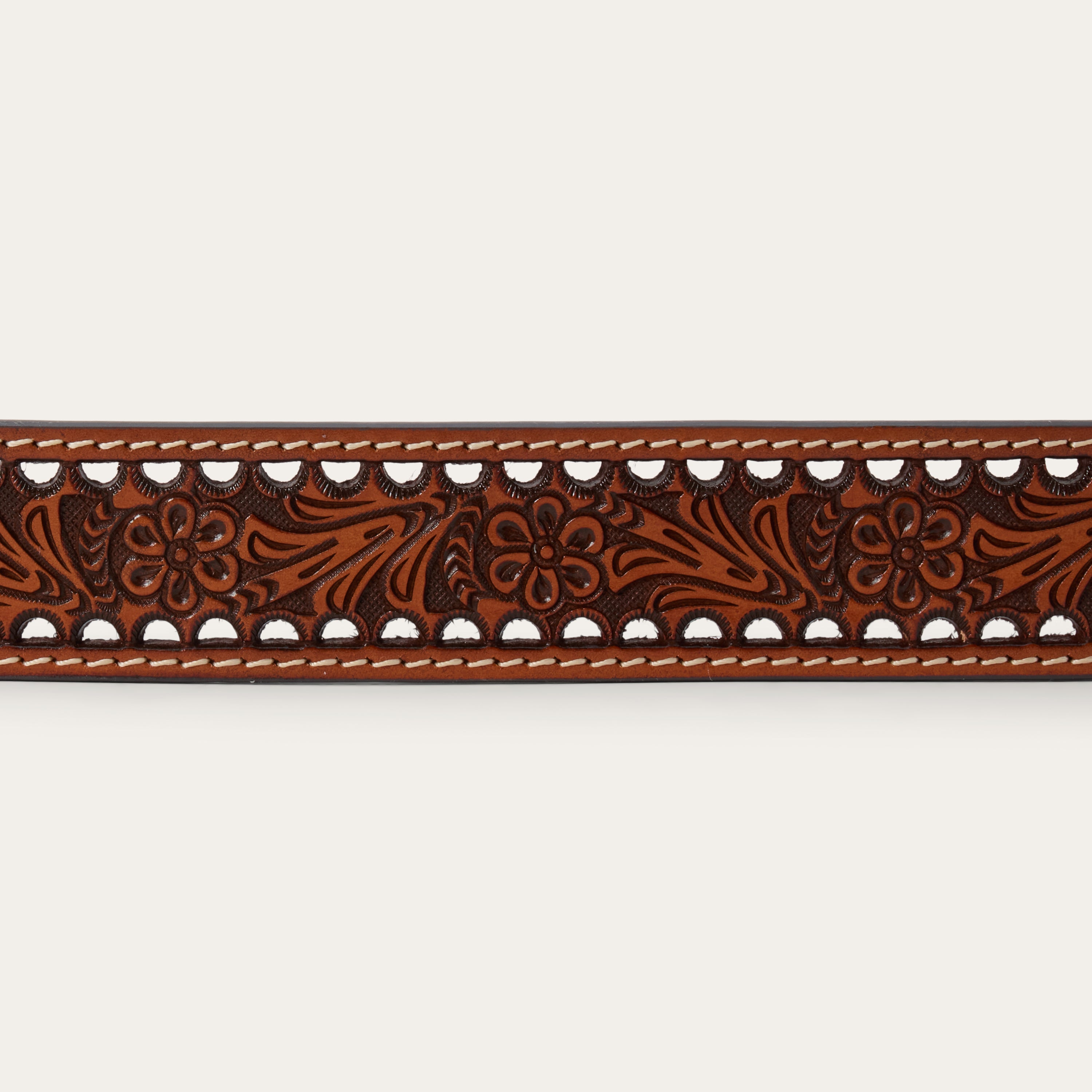 Women's Tooled Belt Natural | Stetson Women