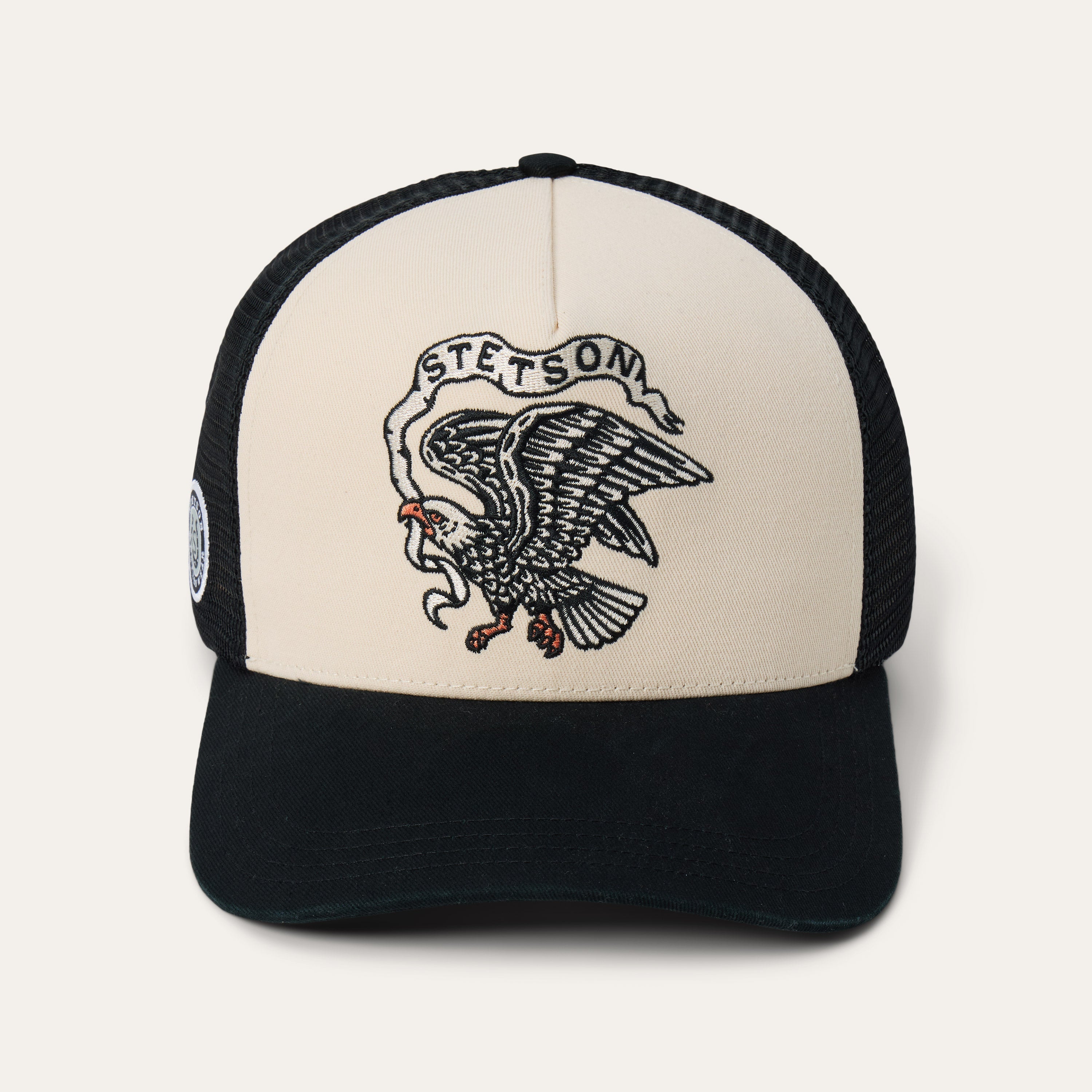 Eagle Trucker Hat Black | Stetson Hats