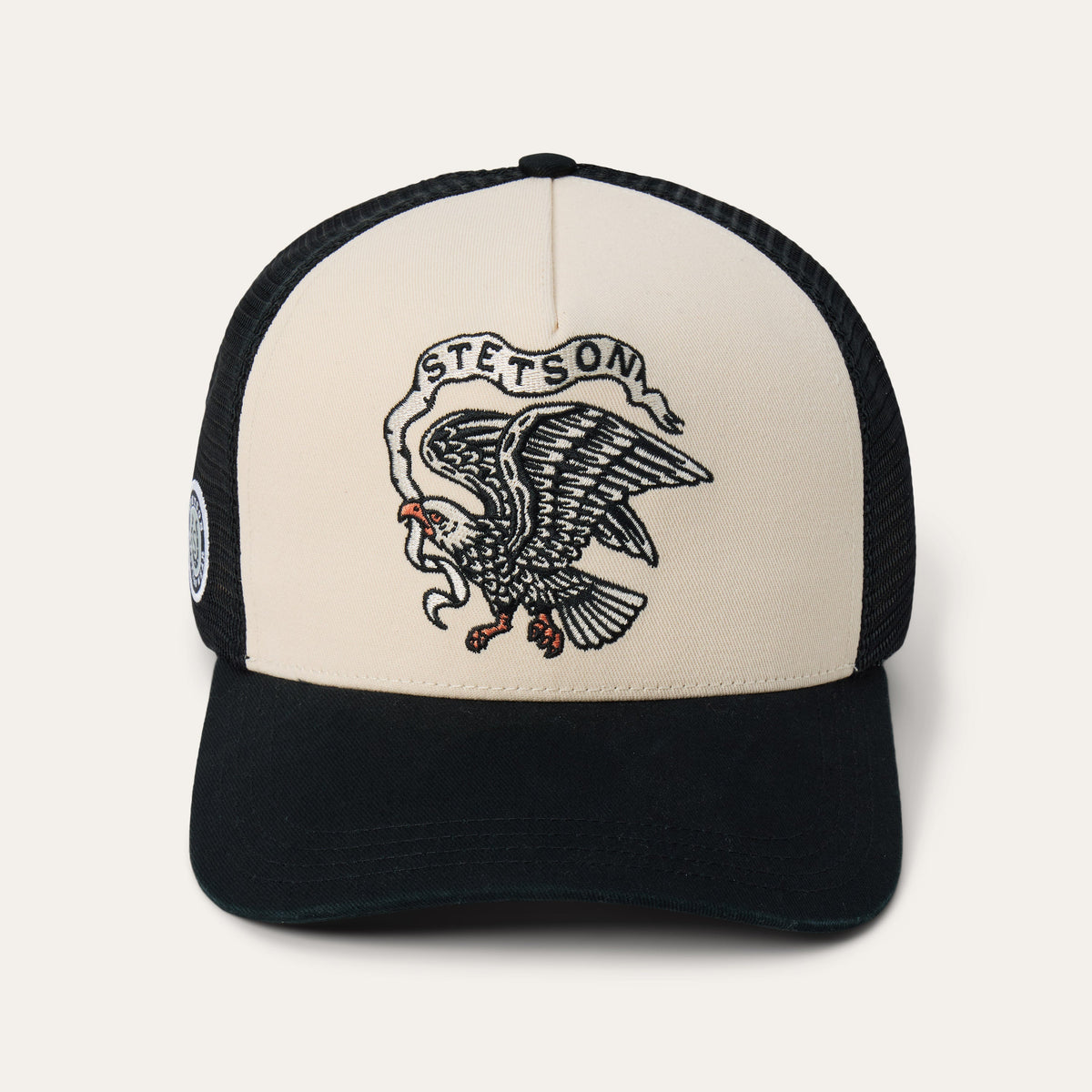 Eagle Trucker Hat Black | Stetson Hats