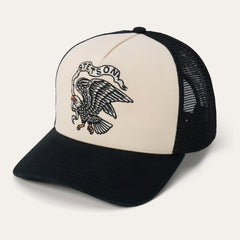 Eagle Trucker Hat Black | Stetson Hats